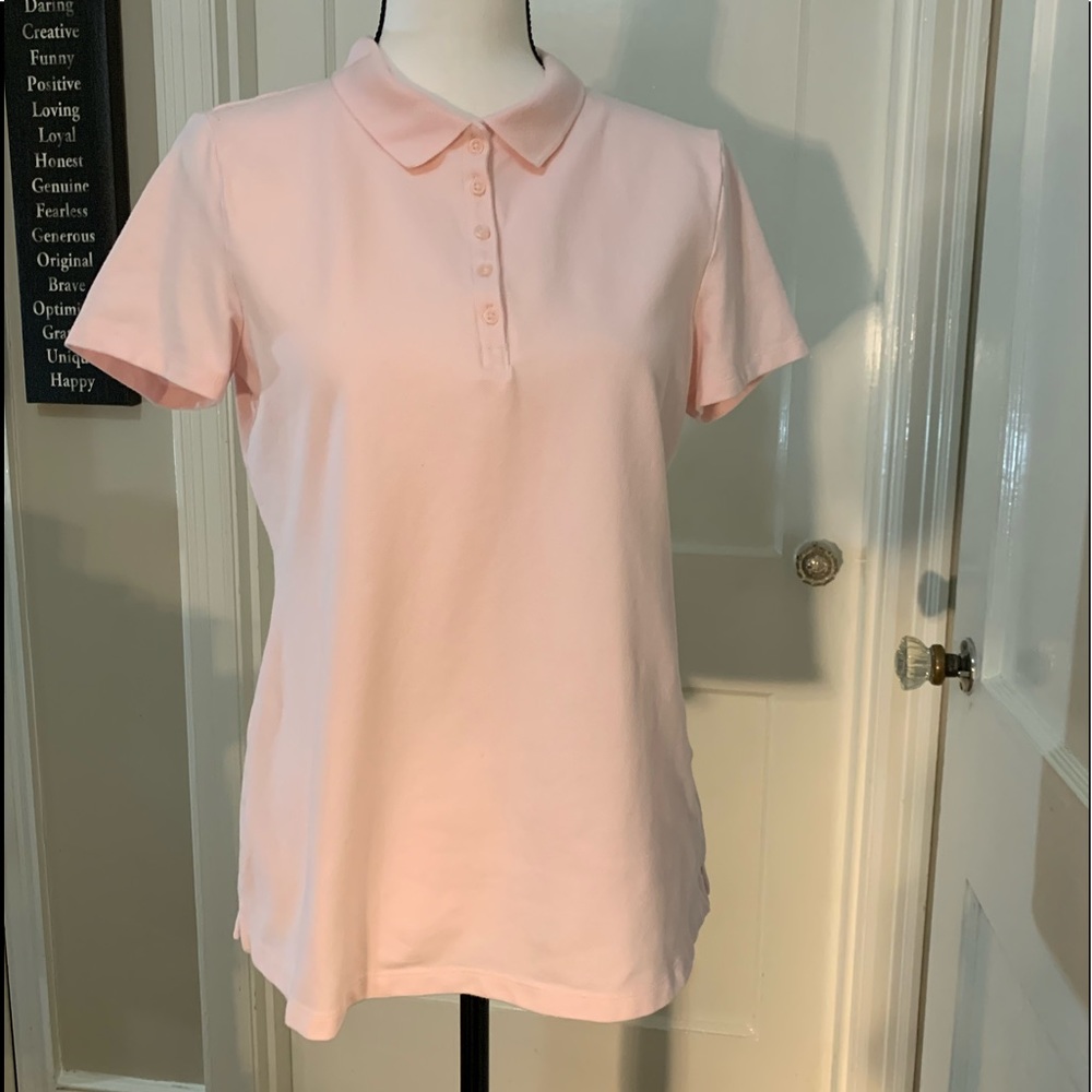 Croft & Barrow Classic Pink Polo